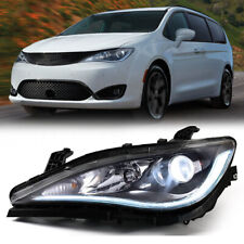For 2017-2020 Chrysler Pacifica Halogen Headlight Headlamp w/LED DRL Driver Left picture