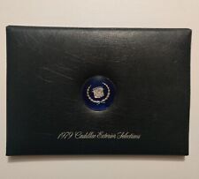 RARE 1979 Cadillac Exterior Upholstery Dealer Merchandise Leather Album NICE picture
