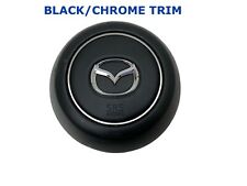 2019 2020 2021 2022 2023 2024 Mazda 3 driver wheel airbag BLACK/CHROME picture