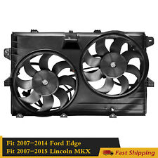 Fits 2007-2015 Ford Edge Lincoln MKX Radiator Cooling Dual Fan w/o Module picture