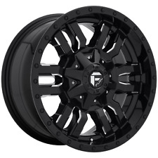 22x12 Fuel D595 Sledge Gloss Black & Milled Wheel 6x135/6x5.5 (-45mm) picture