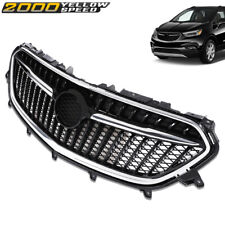 Fit For Buick Encore 2017-2019 Front Upper Grille Replacemet Chrome Black picture
