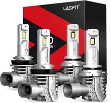 LASFIT LED Headlight Bulbs Conversion Kit 9005 H11 High Low Beam White 6000K picture