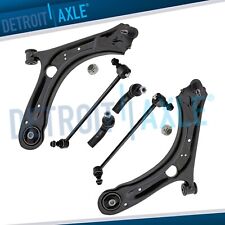 FWD Front Lower Control Arms Sway Bars Tie Rods Kit for 2012-2016 Passat Beetle picture