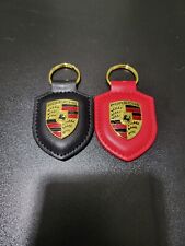 Porsche Keychain Combo Red And Black For The Price Of One Key Chain Key Ring picture