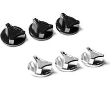 LG Billet USA LG-ACK-NBS-RAW Billet Climate Control Knobs, Raw picture