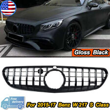 For Mercedes Benz C217 W217 S Coupe Class 2015-2017 Gloss Black GT Style Grille picture