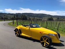 Plymouth prowler Yellow wheels And tires picture