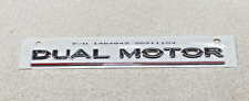 Tesla Model 3/Y Dual Motor Performance Emblem Sticker 1484849 OEM CHROME picture