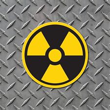Nuke Radioactive Nuclear Radiation Warning Design 001 Vinyl Decal Indoor Outdoor picture