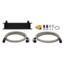 Mishimoto Universal Thermostatic 10 Row Oil Cooler Kit, Black picture