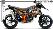 MAXCROSS GRAPHICS KIT DECALS DECAL STICKERS FOR LC4 690 SM SMR  2007-2008 MFX1 picture