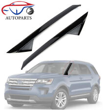 2x Left Side Windshield A-Pillar Molding Trim For 2011-2018 2019 Ford Explorer picture
