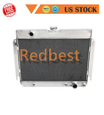 For 1963-1968 Chevy Impala/Bel Air/Biscayne 5.0L L6 V8 3Row Aluminum Radiator289 picture