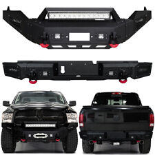 Vijay For 2013-2018 Dodge RAM 1500 Front or Rear Bumper with LED Lights picture