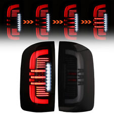 LED Tail Lights For 2015-2022 Chevy Colorado Sequential Signal Smoke Lamps Pair picture