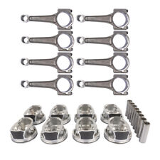 8x Pistons +8x Rods Kit For Chrysler Dodge Charger Jeep Grand Cherokee 5.7L Hemi picture