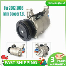 A/C AC Compressor Fit For Mini Cooper S, Base Hatchback 2002 2003 2004 2005 2006 picture