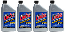 LUCAS High Performance 10W40 Semi-Synthetic Motorcycle Oil 1 Qt Bottle (Qty 4) picture