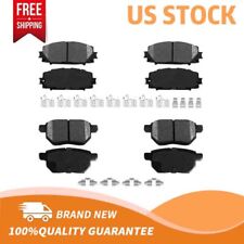 For 2010- 2020 Toyota Prius 11-17 Lexus CT200h Front and Rear Ceramic Brake Pads picture