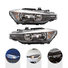 Halogen Headlights Lamps Fit 2012-2015 BMw 320i 328i Sedan wagon Right+Left Side picture