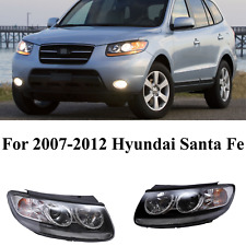 For 2007-2012 Hyundai Santa Fe 1Pair Headlights Headlamps Assembly Left & Right picture