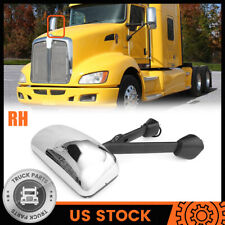 1PCS Door Mirror Assembly Power Heated Chrome Right  For Kenworth T600 T660 T800 picture