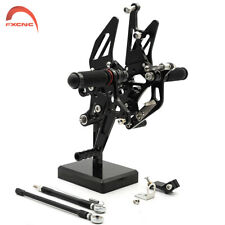 For Yamaha FZ1 2006 2007 2008 2009-2016 CNC Adjustable Rearsets Footrest Footpeg picture