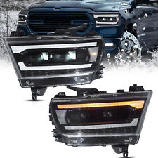 VLAND LED Headlights For 2019-2024 Dodge Ram 1500 Projector W/Start-up Animation picture