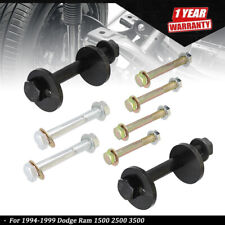 For 1994-1999 Dodge Ram 4WD Complete Front Control Arms Cam Bolts & Hardware Kit picture