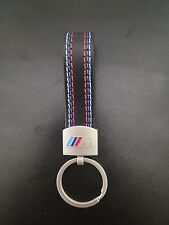for BMW M Sport Metal Leather Keyring Luxury Keychain High Quality KeyRing picture