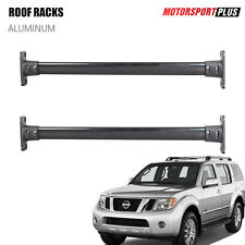 Pair Top Roof Rack Cross Bar Crossbars Aluminum Fit 2005-2012 Nissan Pathfinder picture