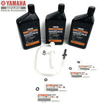 3x Yamaha YAMALUBE Outboard HD Heavy Duty Gear Lube Change Kit w/ Pump 4 Gaskets picture