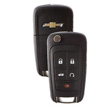 New PEPS Flip Key Keyless Entry Remote Fob for Chevrolet with Push-To-Start picture