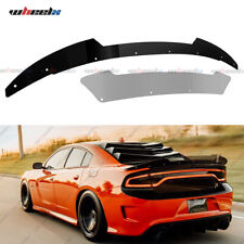 For 15-23 Dodge Charger SRT Hellcat V3 Rear Spoiler Decklid Flap Wicker Bill picture