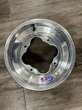 DWT A5 Series Polished ATV Wheel 10x5 4Bx156mm, 3-1/4 Backspacing, Silver picture