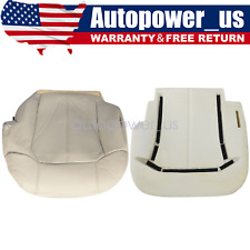 For 1999-2002 Cadillac Escalade Driver Bottom Seat Cover & Foam Cushion Tan picture