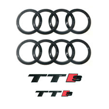Gloss Black TTS Full Badges Package For Audi TTS TT FV model 2015-2022 picture