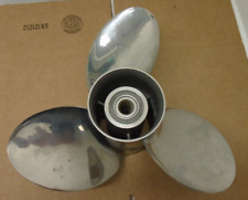 JOHNSON/EVINRUDE OMC REBEL STAINLESS PROPELLER 763569 C/R L/H 15 1/2X17 picture