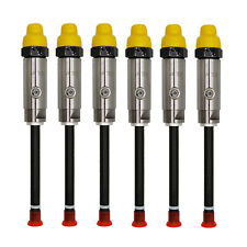 6pcs Fuel Injector Nozzle 4W7018 OR3422 For Caterpillar 3406 3408 Engine 988 990 picture