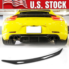 For Porsche 911 991 991.1 991.2 2012-19 Real Carbon Rear Trunk Boot Spoiler Wing picture