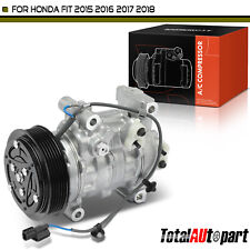 New A/C Compressor w/ Clutch for Honda Fit 2015-2018 5SE12C Style 388105R7A02 picture