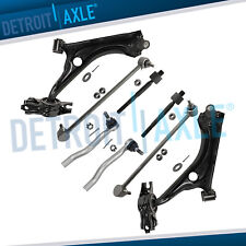 Front Lower Control Arms Sway Bars Tie Rod Ends Kit for 2016 - 2019 Honda Civic picture