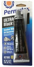 Permatex Ultra Black 82180 Max Oil Resistance RTV Silicone Gasket Maker 3.35OZ picture