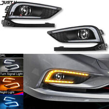 Pair 3 Color DRL LED Daytime Running Light For Chevrolet Cruze 2016-2018 picture