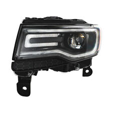 Labwork Left Headlight For 2014-15 Jeep Grand Cherokee SRT HID Black Driver Side picture