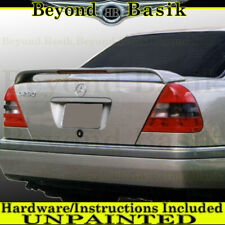 For 1994-1999 Mercedes W202 C220 C230 C280 Factory Style Spoiler w/LED UNPAINTED picture