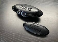 2022-2024 Ford Maverick Black emblem set Gloss & Flat picture