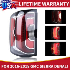 Left Tail Light For 2016 17 2018 GMC Sierra Rear brake Lamp Driver Side UPGRADE picture
