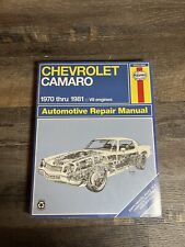 Haynes 24015 Automotive Repair Manual Chevrolet CHEVY CAMARO 1970-1981 V8 Z28 picture